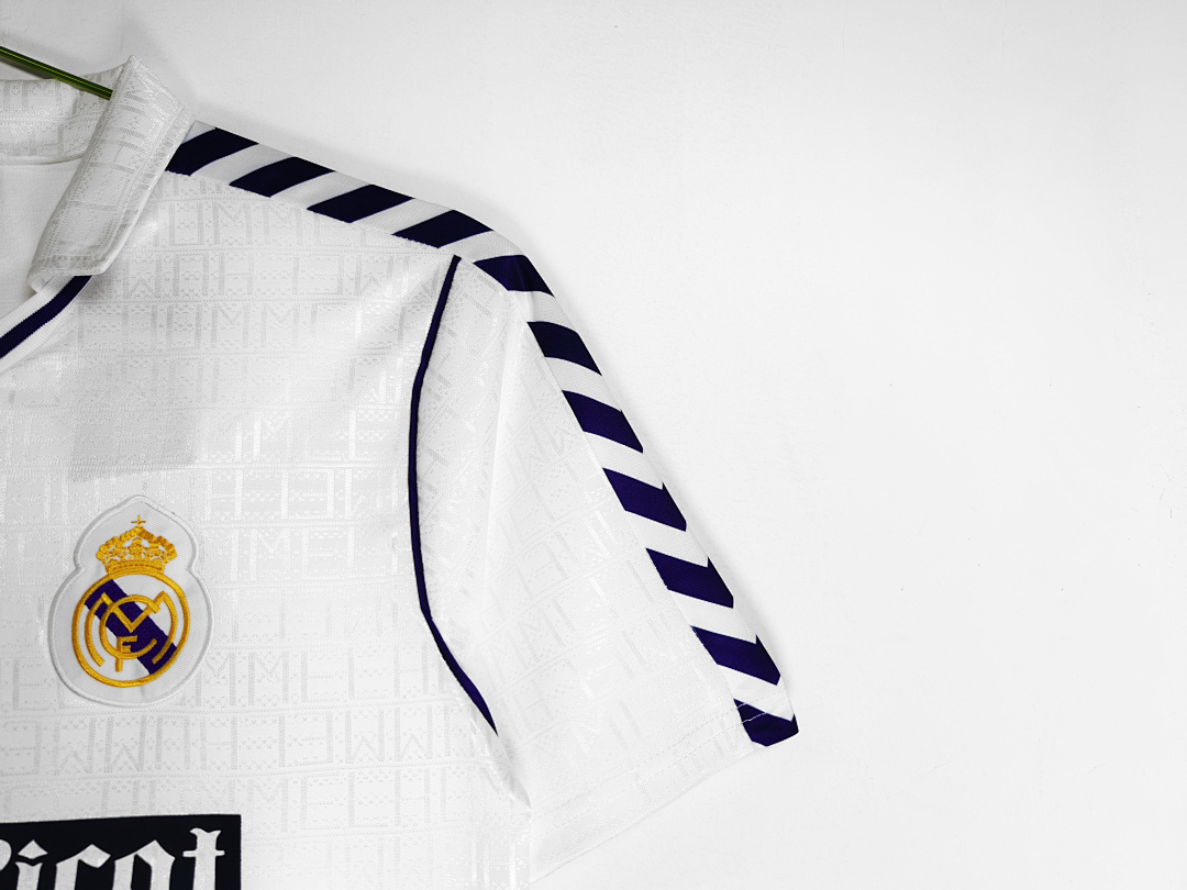 1988/90 season Real Madrid home retro