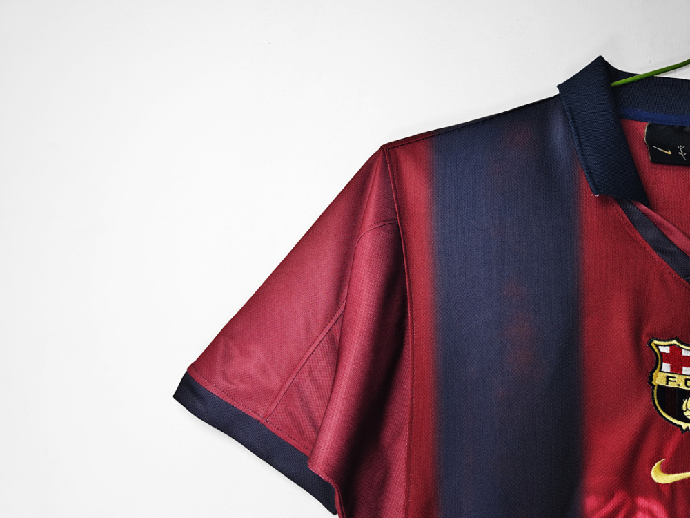 2000/01 season Barcelona home retro