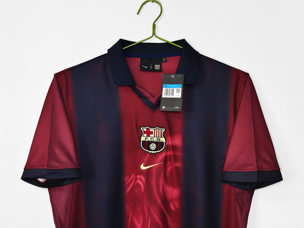 2000/01 season Barcelona home retro