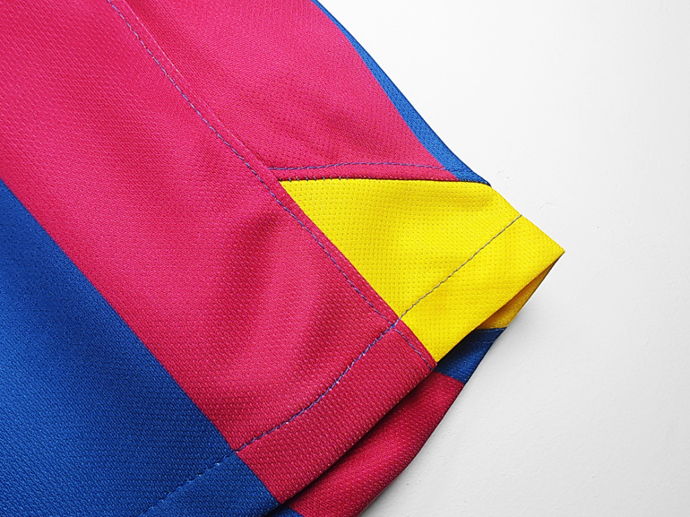 2005/06 season Barcelona home retro long sleeves