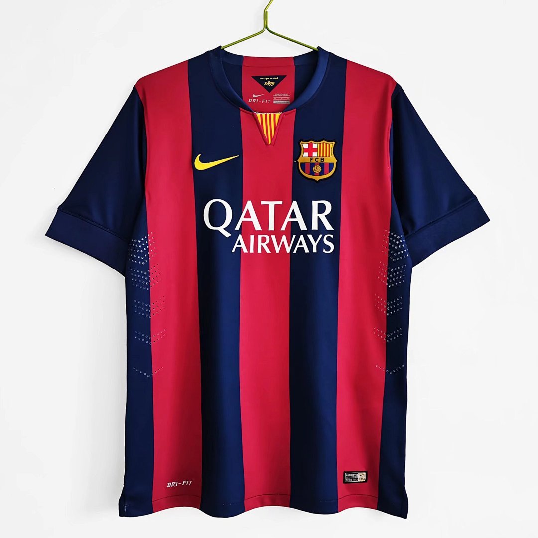 2014/15 season Barcelona home retro