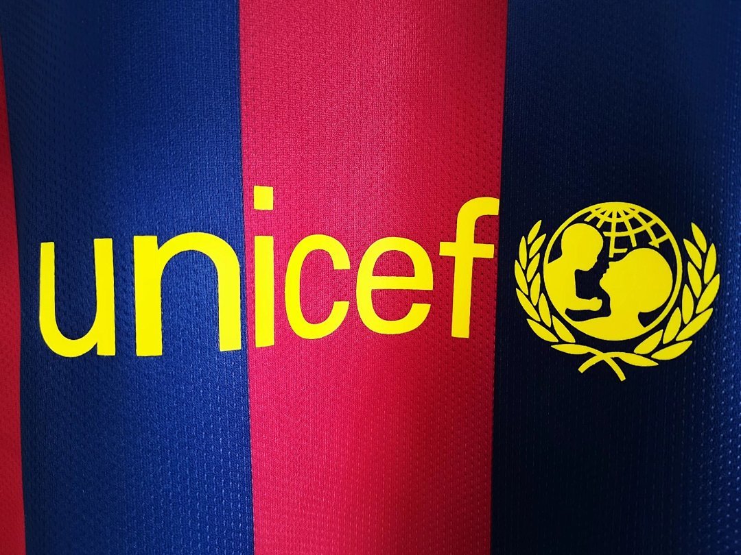 2014/15 season Barcelona home retro