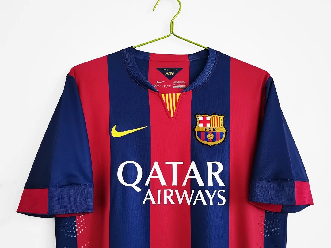 2014/15 season Barcelona home retro