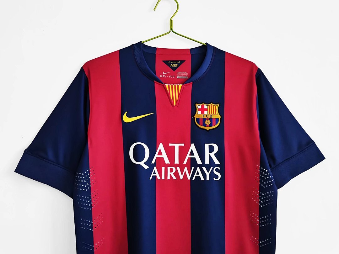 2014/15 season Barcelona home retro