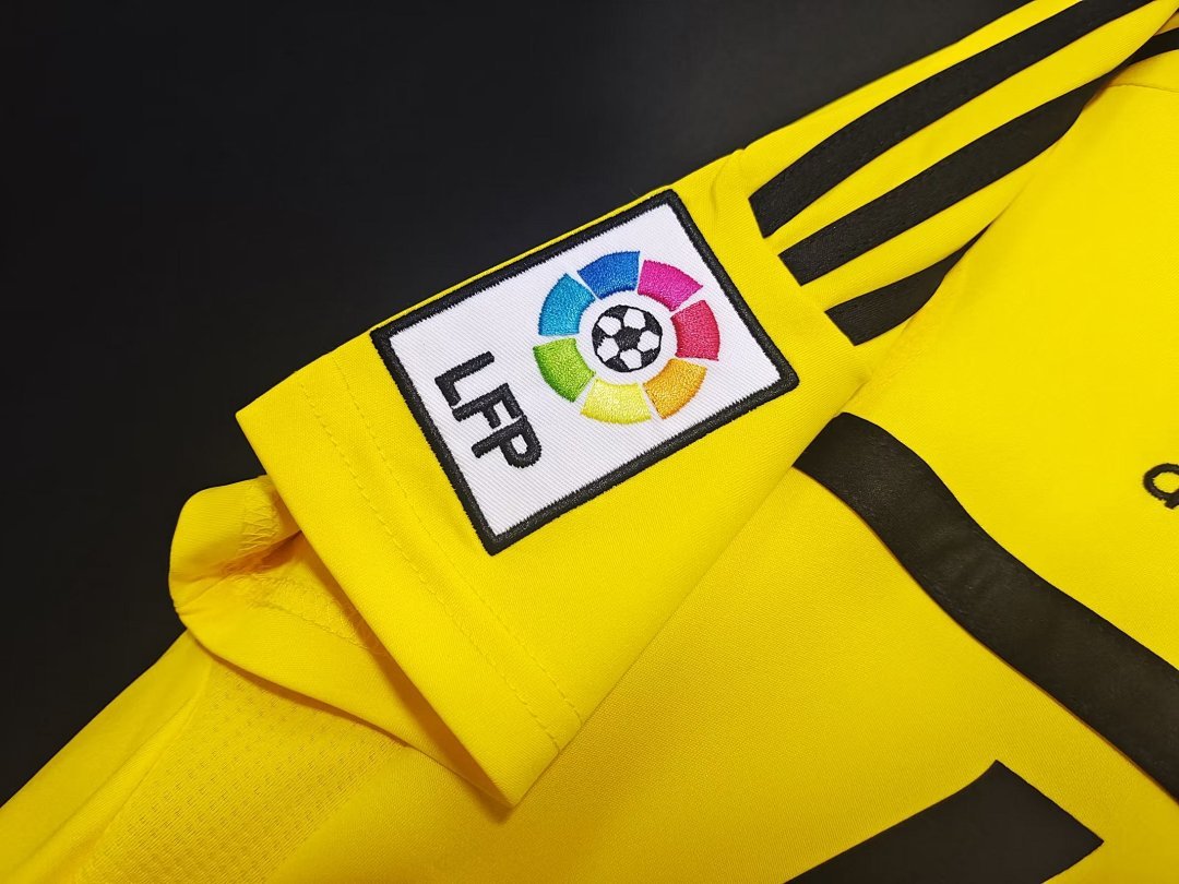 2011/12 season Real Madrid yellow retro