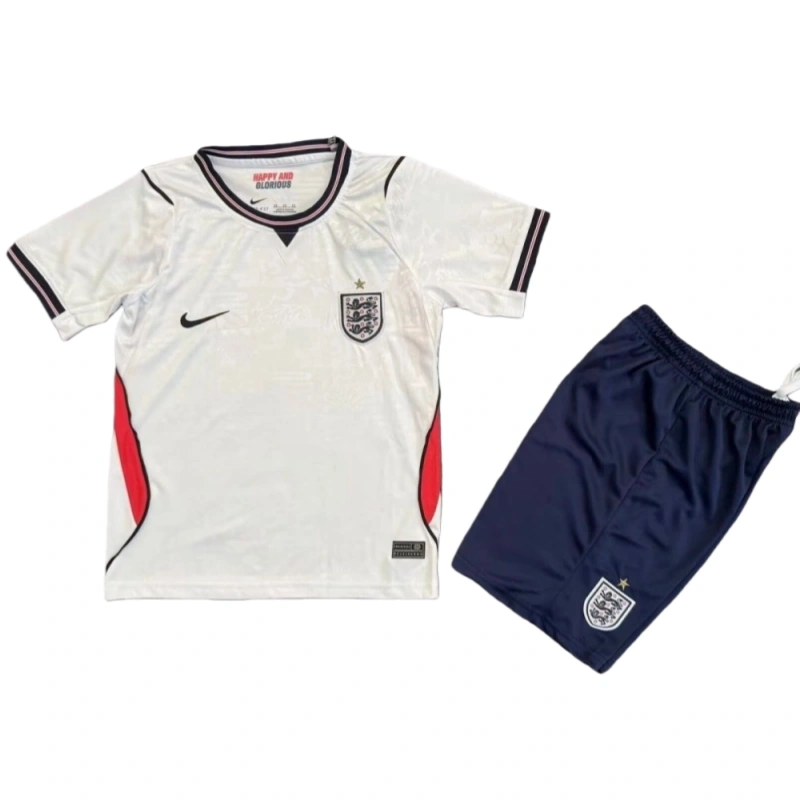 2026 FIFA World Cup England home kids kit