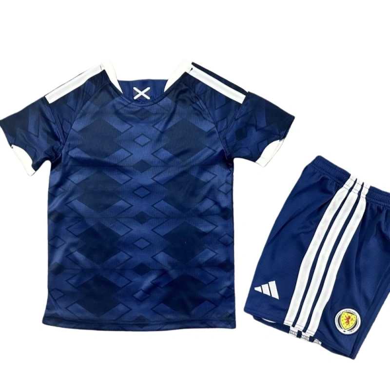 2026 FIFA World Cup Scotland home kids kit