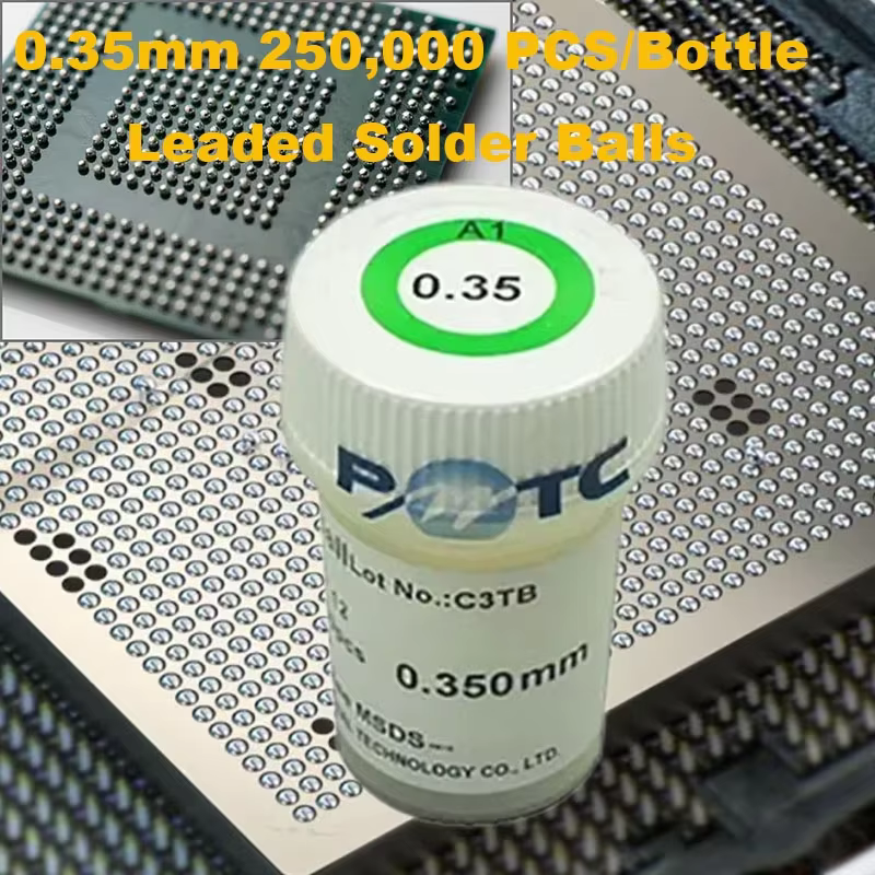 PMTC 0.35mm 250,000PCS Leaded bga balls,bga reballing,pmtc solder ball,PMTC 0.35mm BGA Solder Balls for BGA Reballing Sn63Pb37,zhiesync.com