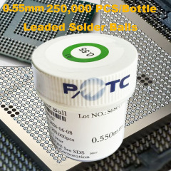 Leaded 250,000 PCS PMTC Solder Ball 0.55mm bga balls,solder ball,solderball for IC Chips PCB Welding Rework,PMTC 0.55mm BGA Solder Balls for BGA Reballing Sn63Pb37,zhiesync.com