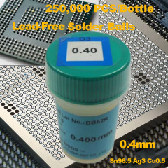 Lead-free 250K PCS PMTC 0.4mm Solder BGA Balls Solderball For BGA Reballing,bga balls,solder ball,solderball,zhiesync.com