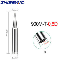 10PCS 900M-T-0.8D Soldering Iron Tip,0.8mm Chisel Lead-Free Replacement Tip for 936 937 907 Soldering Station, SMD PCB Electronic Soldering Repair,10PCS 900M-T-0.8D 0.8mm Chisel Soldering Tip, Lead-Free Replacement Solder Tip Compatible with Soldering Station for PCB SMD Welding,zhiesync.com