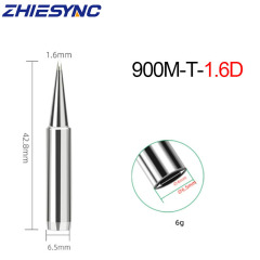 10PCS 900M-T-1.6D 1.6mm Chisel Soldering Tip, Lead-Free Replacement Solder Tip Compatible with 936 Soldering Station for PCB SMD Welding,10PCS 900M-T-1.6D 1.6mm Chisel Soldering Tip, Lead-Free Replacement Solder Tip Compatible with 936 Soldering Station for PCB SMD Welding,zhiesync.com