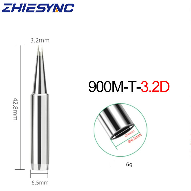 10PCS 900M-T-3.2D 3.2mm Chisel Soldering Iron Tip, Lead-Free Replacement Tip Soldering Station PCB Soldering Repair,10PCS 900M-T-3.2D 3.2mm Chisel Soldering Iron Tip, Lead-Free Replacement Tip Soldering Station PCB Soldering Repair,zhiesync.com