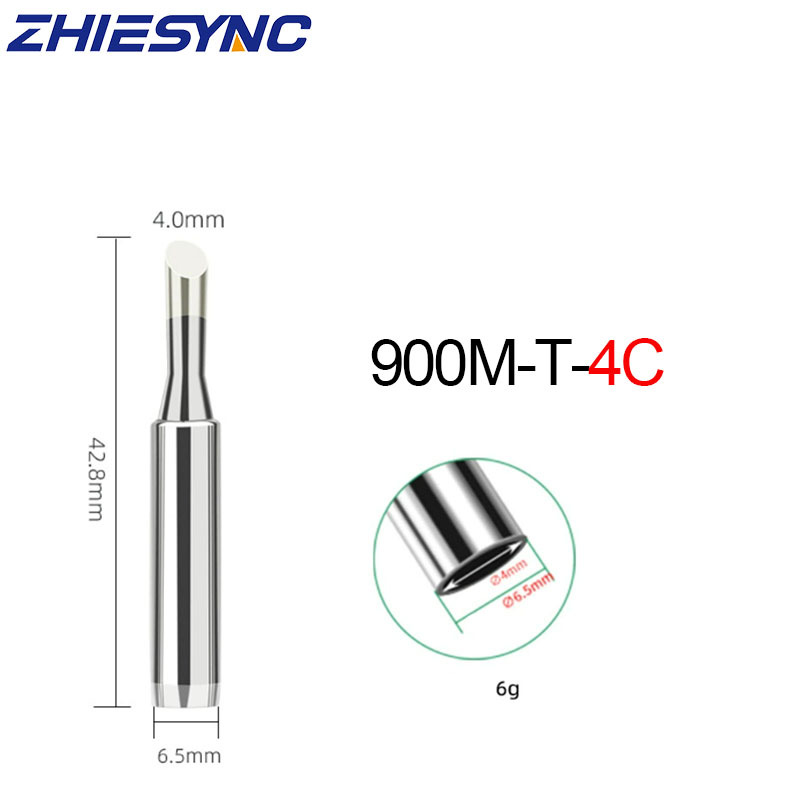 10PCS 900M-T-4C 4.0mm Bevel Soldering Iron Tip, Lead Free Bevel Tip for 936,937,852D Soldering Station, Heavy Component PCB Soldering & Electronic Rework,10PCS 900M-T-4C 4.0mm Bevel Soldering Iron Tip, Lead Free Bevel Tip for 936,937,852D Soldering Station, Heavy Component PCB Soldering & Electronic Rework,zhiesync.com