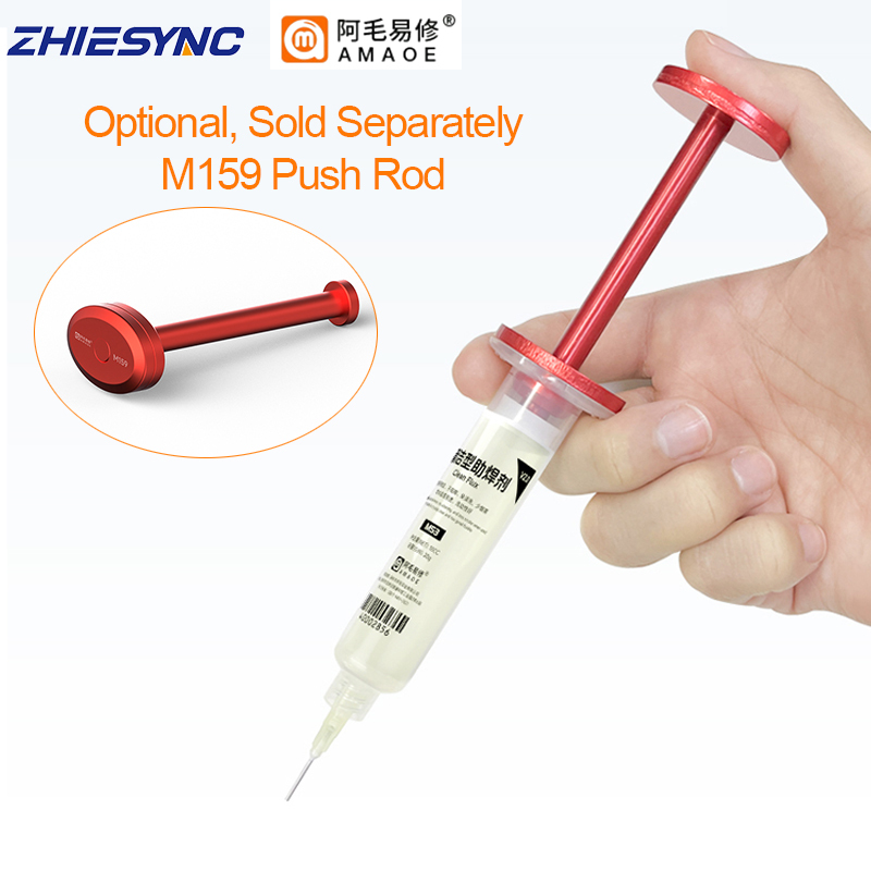 AMAOE M53 10CC Soldering Flux Paste Syringe with 2 Needles, No-Clean BGA Welding Flux for Mobile Phone, Laptop CPU Motherboard PCB Repair,AMAOE M53 10CC Soldering Flux Paste Syringe with 2 Needles, No-Clean BGA Welding Flux for Mobile Phone, Laptop CPU Motherboard PCB Repair,zhiesync.com