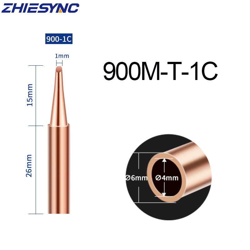 900M-T-1C Non-Magnetic Pure Copper Chisel Soldering Tip 900M-T-1C Soldering iron tips, Welding heads,900M-T-1C Non-Magnetic Pure Copper Chisel Soldering Tip 900M-T-1C Soldering iron tips, Welding heads,zhiesync.com