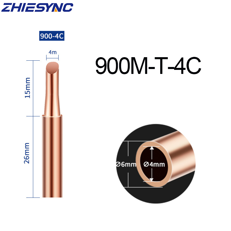 900M-T-4C Non-Magnetic Pure Copper Chisel Soldering Tip 900M-T-4C Soldering iron tips, Welding heads,900M-T-4C Non-Magnetic Pure Copper Chisel Soldering Tip 900M-T-4C Soldering iron tips, Welding heads,zhiesync.com