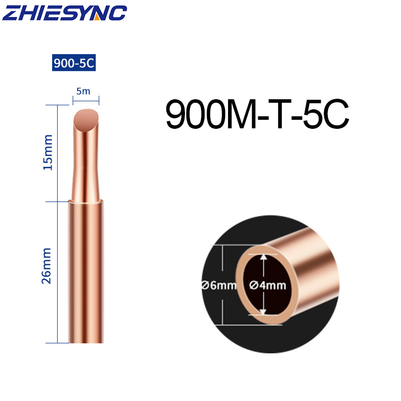 900M-T-5C Non-Magnetic Pure Copper Chisel Soldering Tip 900M-T-5C Soldering iron tips, Welding heads,900M-T-5C Non-Magnetic Pure Copper Chisel Soldering Tip 900M-T-5C Soldering iron tips, Welding heads,zhiesync.com