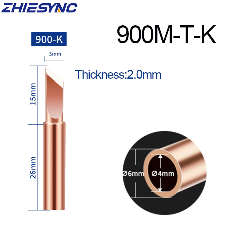 900M-T-K 2.0mm Thickness Non-Magnetic Pure Copper Knife Soldering Tip, Welding Head for Electronic Precision Soldering,900M-T-K 2.0mm Thickness Non-Magnetic Pure Copper Knife Soldering Tip, Welding Head for Electronic Precision Soldering,zhiesync.com
