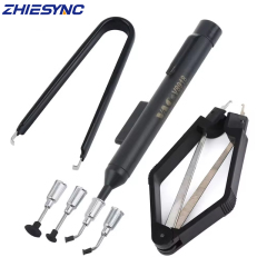 PLCC IC Chip Extractor ESD Vacuum Suction Pen Kit, SMD IC Pickup Removal Tool for PCB Repair, SMT Rework,PLCC IC Chip Extractor ESD Vacuum Suction Pen Kit, SMD IC Pickup Removal Tool for PCB Repair, SMT Rework,zhiesync.com