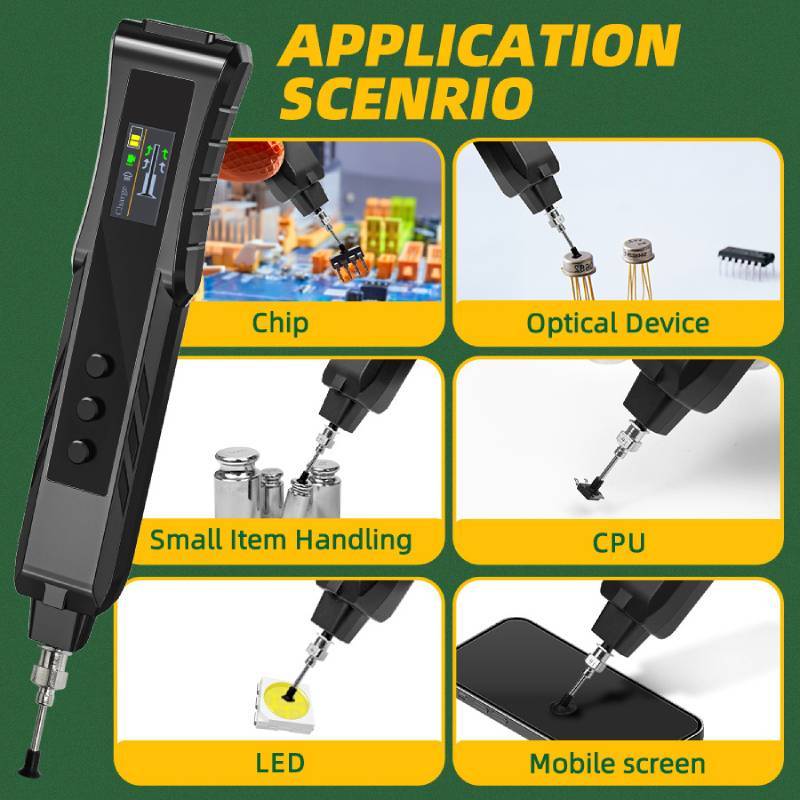 ESD Electric Vacuum Suction Pen, Rechargeable IC SMD BGA SMT Pick and Place Tool,ESD Electric Vacuum Suction Pen, Rechargeable IC SMD BGA SMT Pick and Place Tool,zhiesync.com