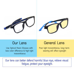Green/blue Coating Blue Light Blocking Glasses Progressive HMC Lenses