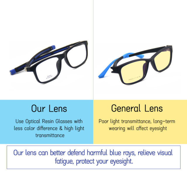 Green/blue Coating Blue Light Blocking Glasses Progressive HMC Lenses