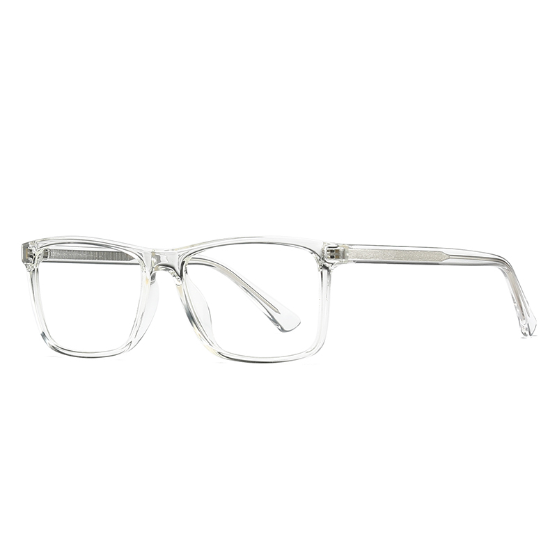 Tr90 Vintage Rectangle Lightweight Blue Light Blocking Glasses
