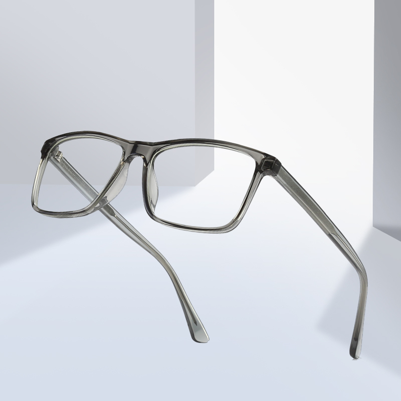 Tr90 Vintage Rectangle Lightweight Blue Light Blocking Glasses