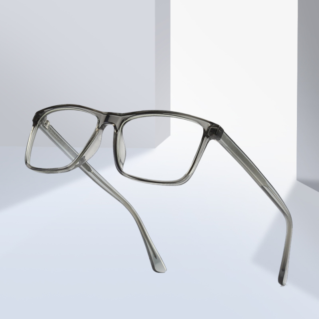 Tr90 Vintage Rectangle Lightweight Blue Light Blocking Glasses