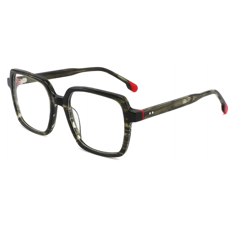 Bold Modern Square Acetate Optical Frame CO1137