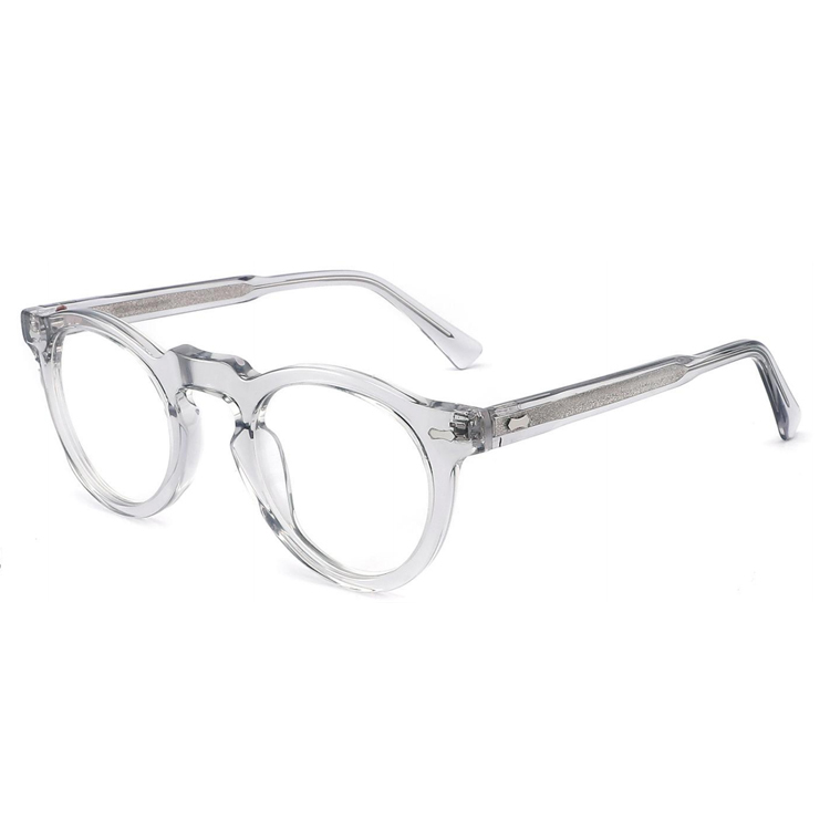Lightweight Retro Round Acetate Optical Frame CO1128
