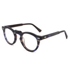 Lightweight Retro Round Acetate Optical Frame CO1128