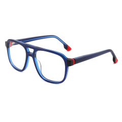 Aviator-Inspired Square Acetate Optical Frame CO1124