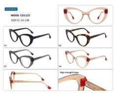 Soft Feminine Cat-Eye Acetate Optical Frame CO1125