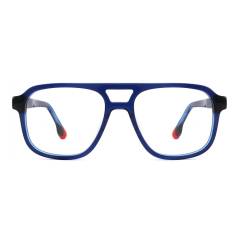 Aviator-Inspired Square Acetate Optical Frame CO1124