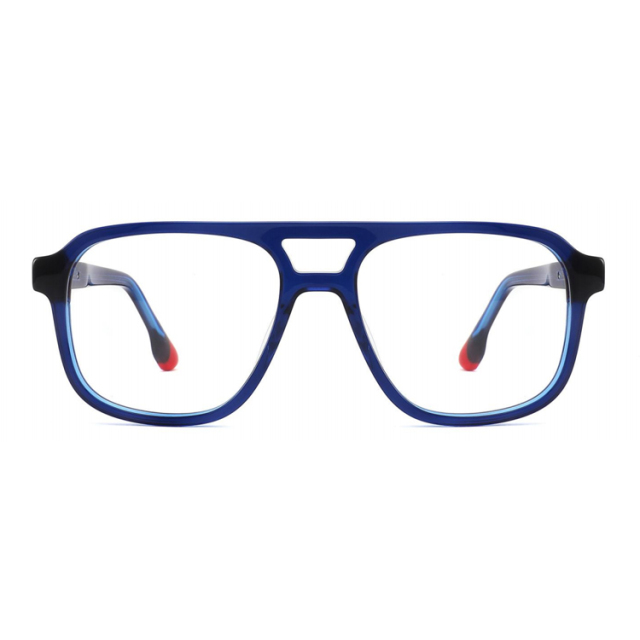 Aviator-Inspired Square Acetate Optical Frame CO1124