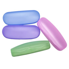 Clear Transparent Shell Eye Glasses Sunglasses Protector Hard Case Box Portable Plastic Eyeglasses Case