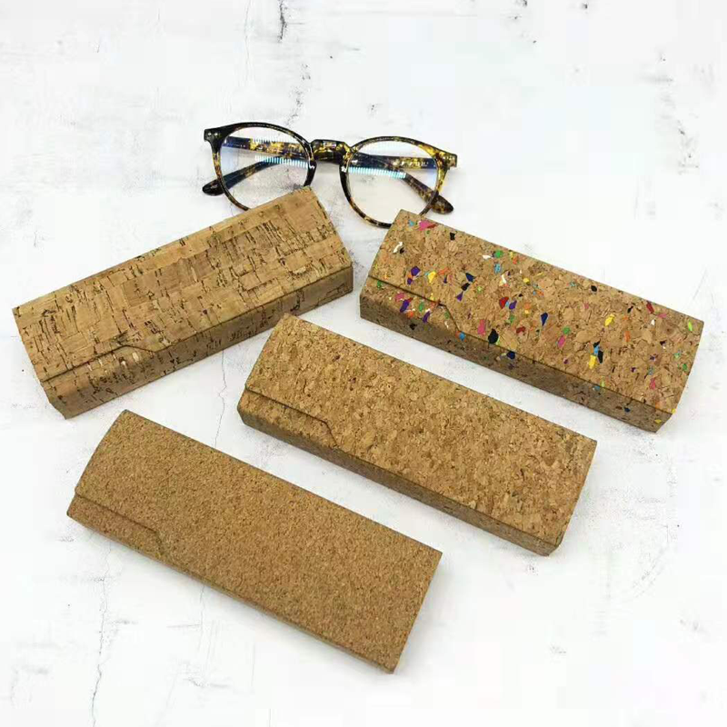 Ready To Ship Black Leather Glasses Cases High End Cheap Eyeglasses Box