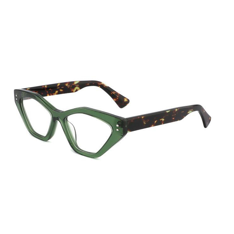 Edgy Retro Cat-Eye Acetate Optical Frame 882247