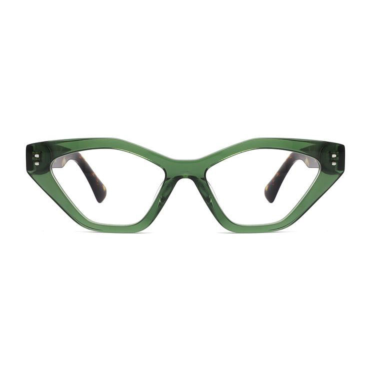 Edgy Retro Cat-Eye Acetate Optical Frame 882247