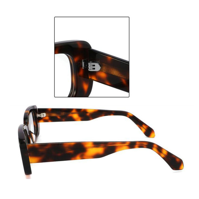 Slim Rectangular Acetate Optical Frame 882267