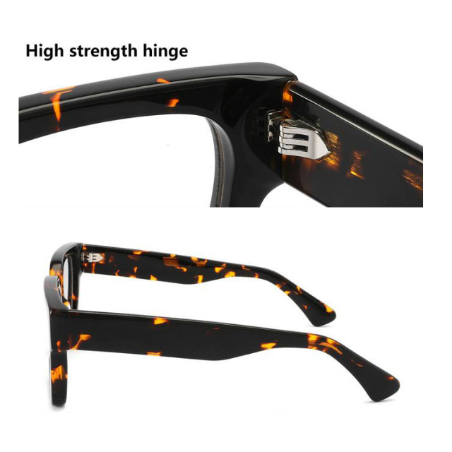 Bold Retro Thick-Square Acetate Optical Frame 882241