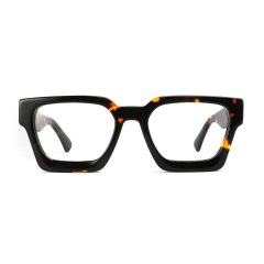 Bold Retro Thick-Square Acetate Optical Frame 882241