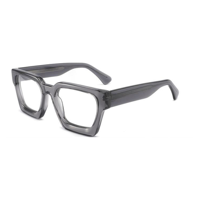Bold Retro Thick-Square Acetate Optical Frame 882241