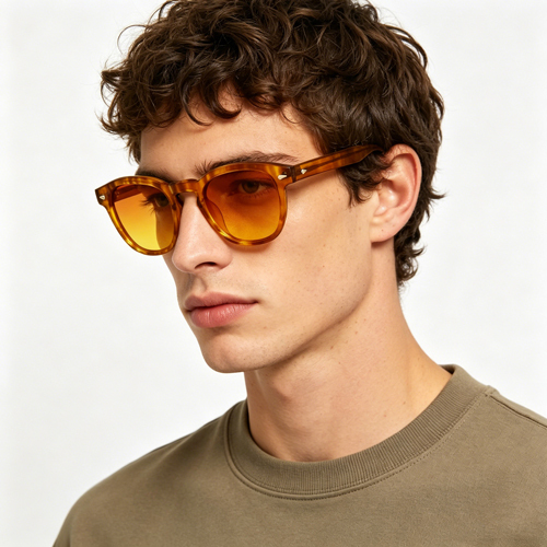 Square Acetate Sunglasses AC9098S | Custom & Wholesale Eyewear