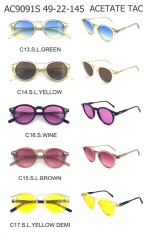 Wholesale Classic Acetate Sunglasses Customizable Eyewear | AC9091S