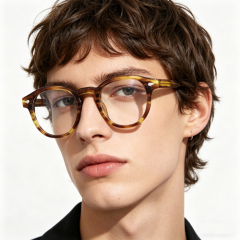 Square Acetate Eyeglasses AC9099 | Classic Custom Frames for Men & Women