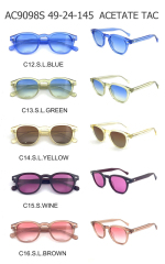 Square Acetate Sunglasses AC9098S | Custom & Wholesale Eyewear
