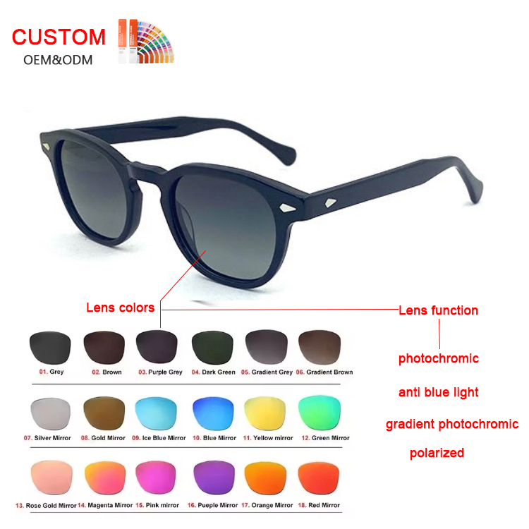 Square Acetate Sunglasses AC9099S | Custom & Wholesale Eyewear